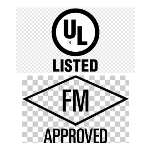 FM Global, UL, CE ve TSE Belgeli Ürün