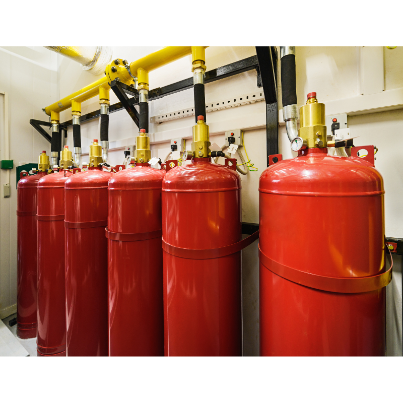 CO₂, FM200 ve NOVEC 1230 Gazlı Söndürme Sistemleri